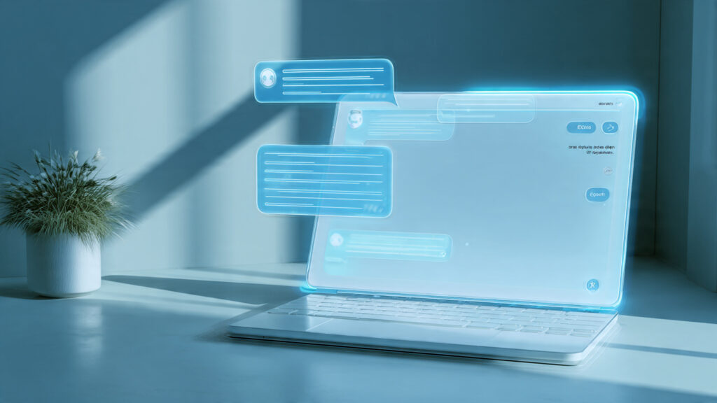 Chatbot AI w e-commerce odpowiadający automatycznie na pytania klientów